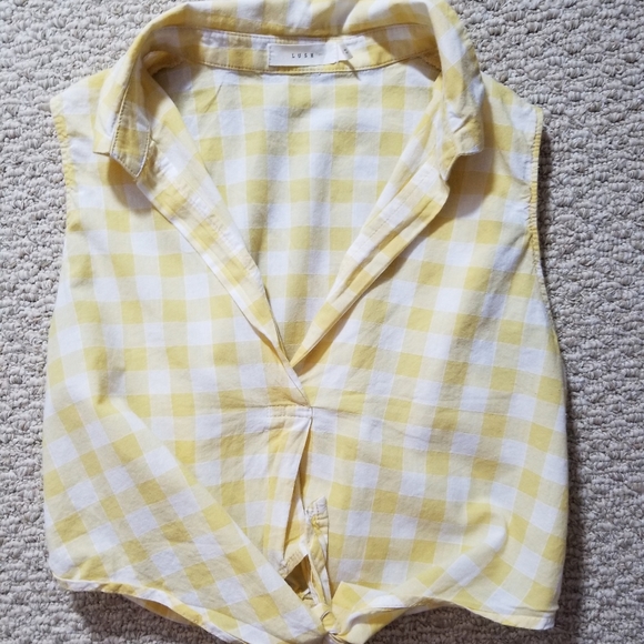 Lush croptop cowboy top - Picture 4 of 5